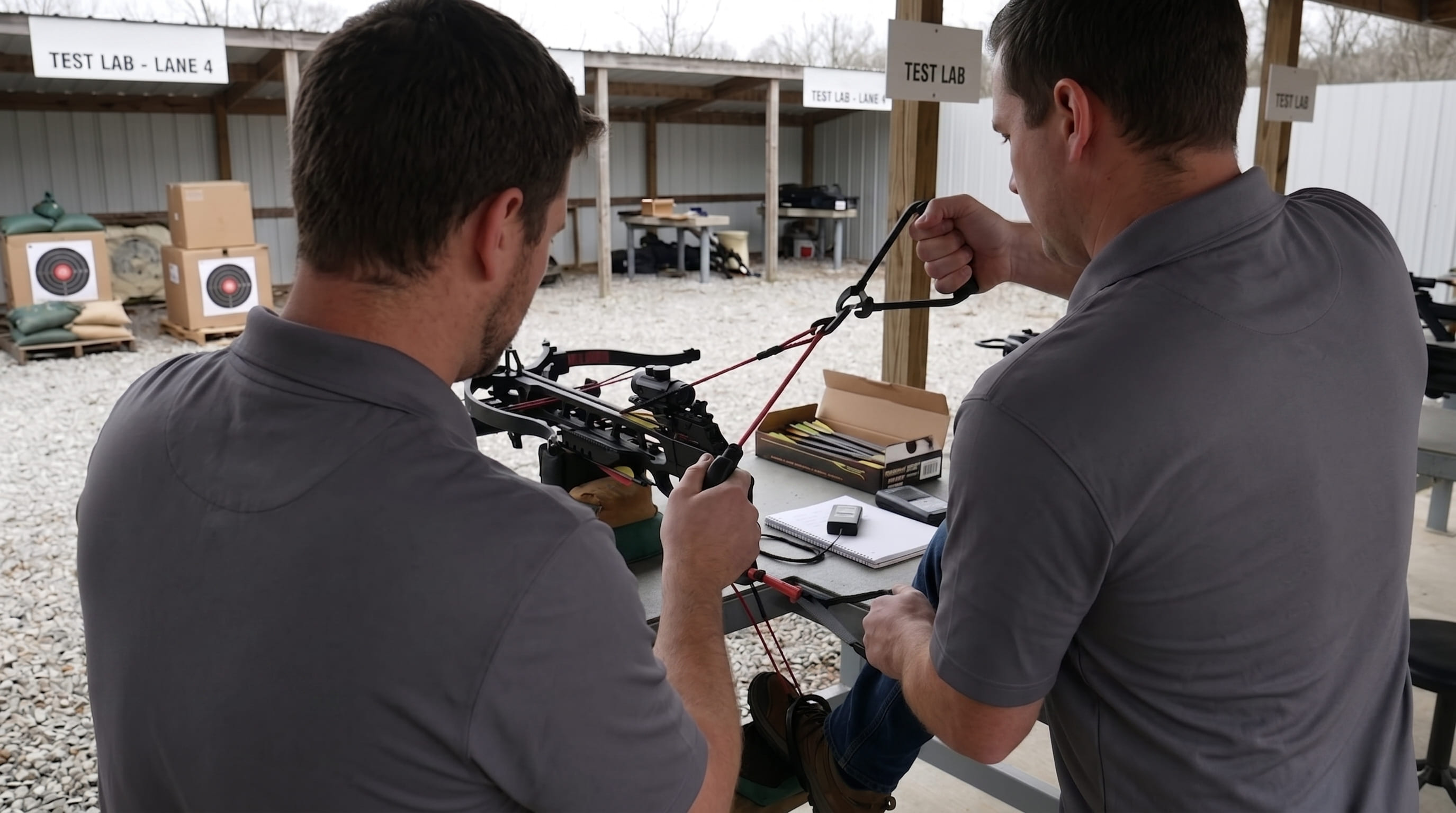 Cocking Rope Draw Test Cocking Rope Draw Test