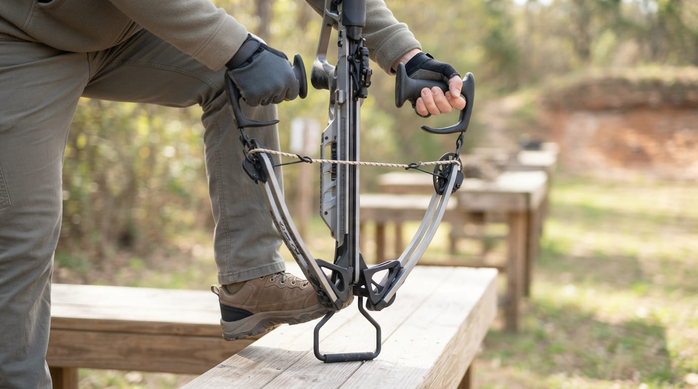 Rope Cocking Device Setup Rope Cocking Device Setup