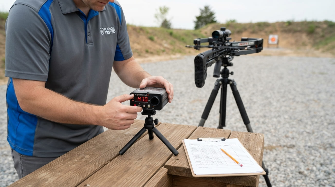 Chronograph Testing Outdoor Range Chronograph Testing Outdoor Range