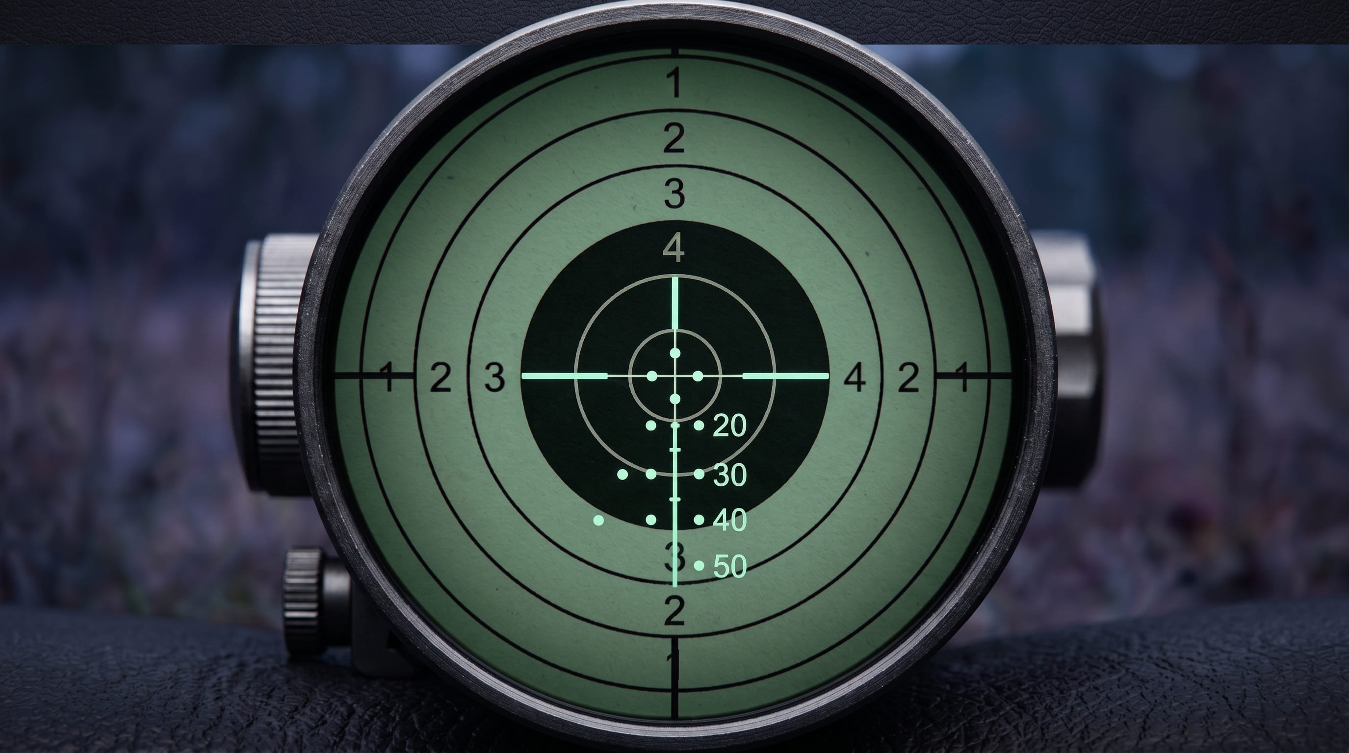 Illuminated Reticle Dusk Test Illuminated Reticle Dusk Test