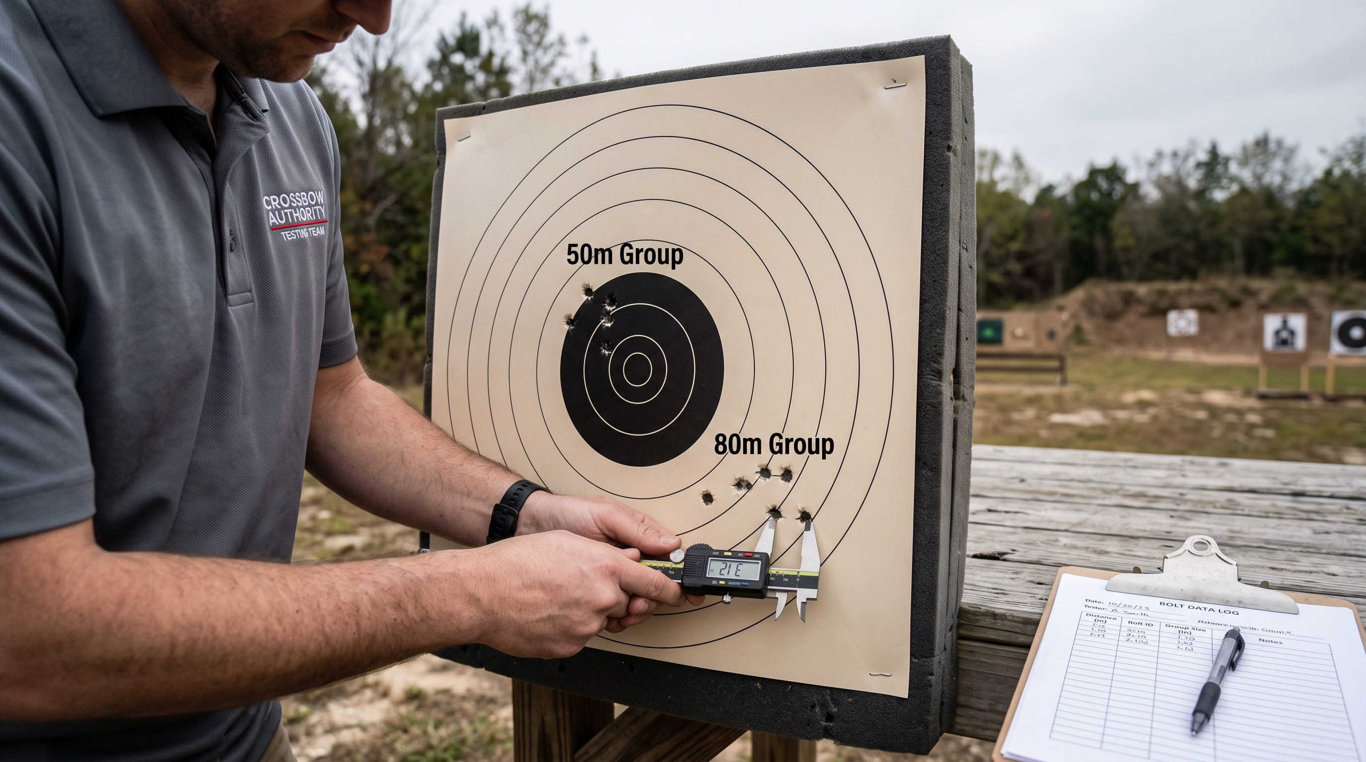 Downrange Accuracy Test Comparing FOC Levels Downrange Accuracy Test Comparing FOC Levels